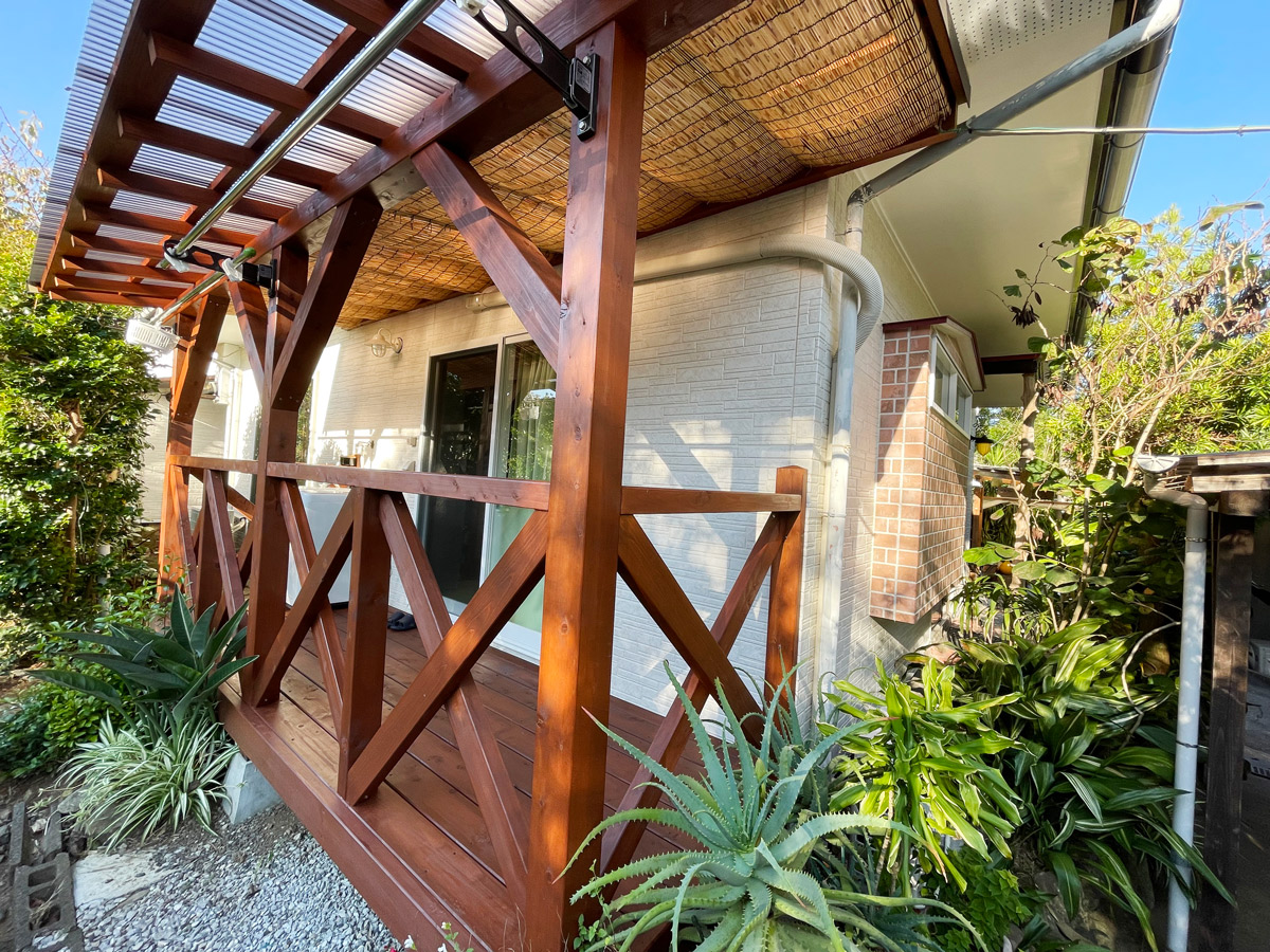 【やまびこ】ベランダ