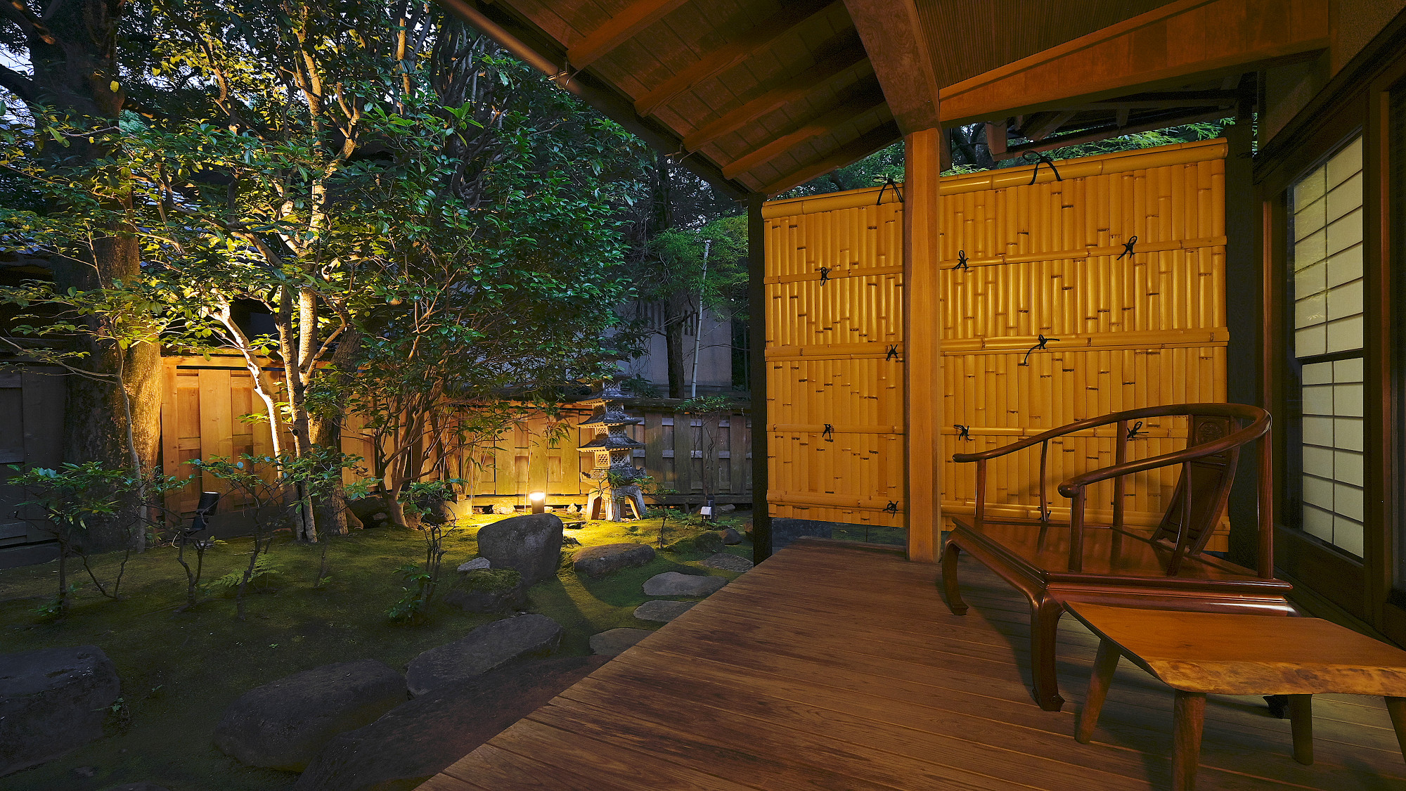 ＜桃山＞離れ風半露天風呂付客室／和室2間＋縁側付