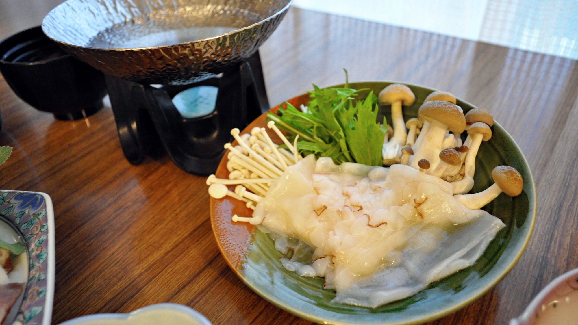 【ご夕食の一例】稚内名物タコしゃぶ