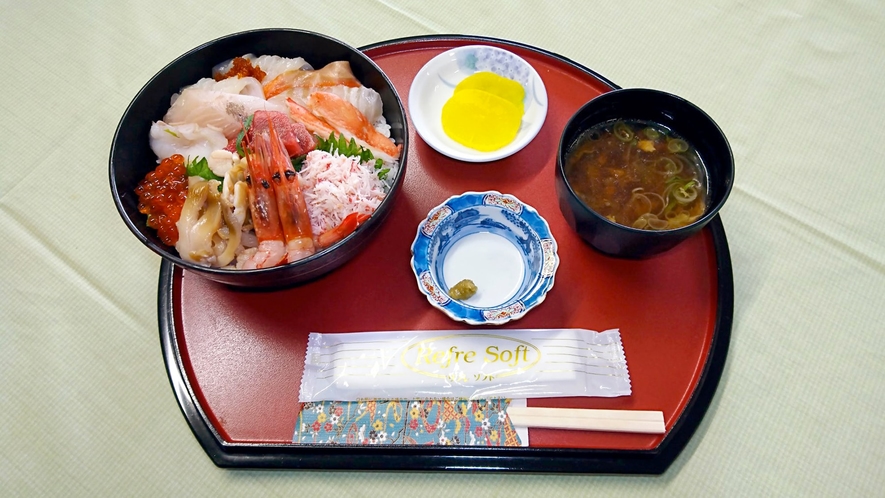 【レストランメニュー】海鮮丼