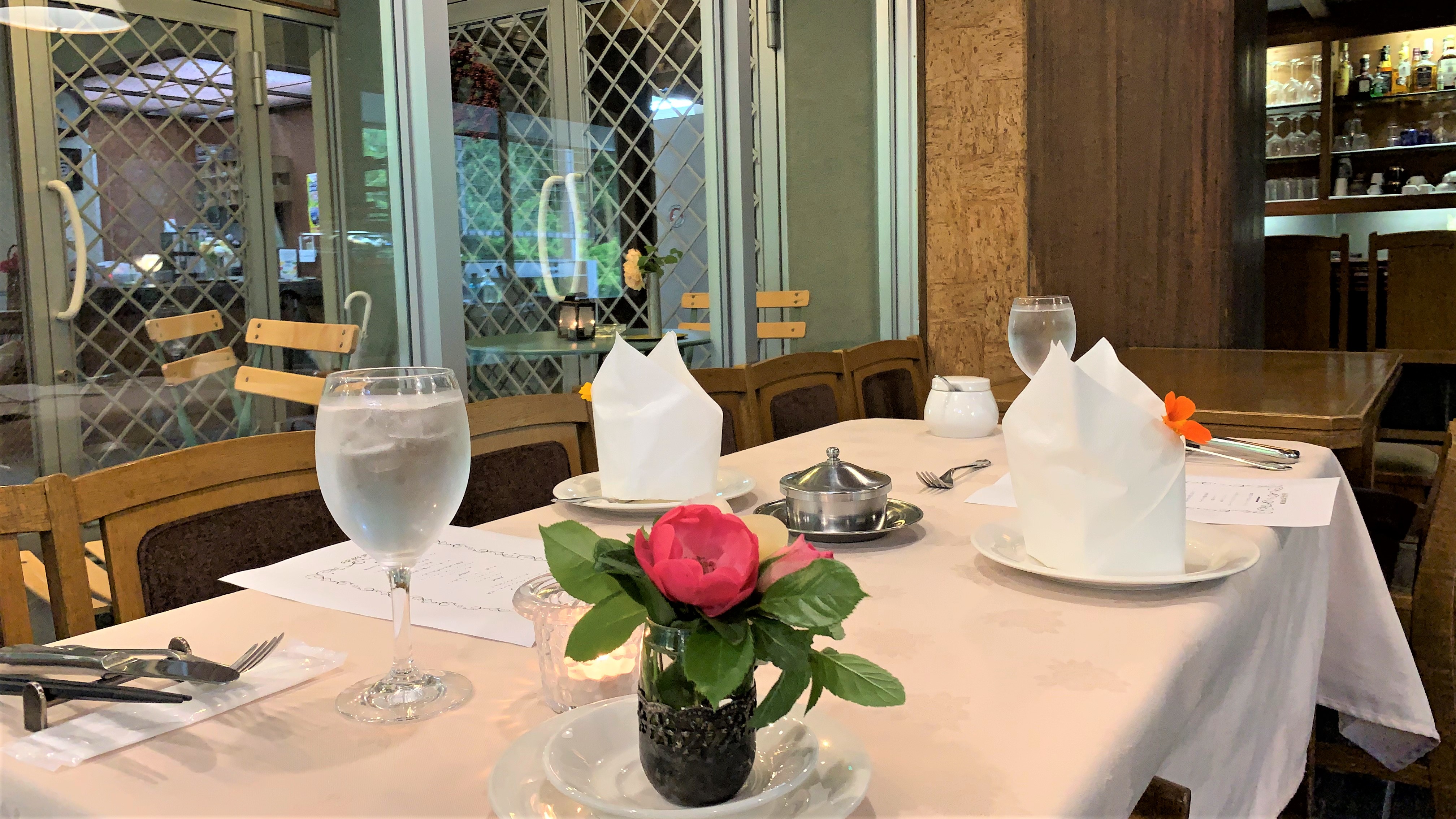 新　テーブルセッチング