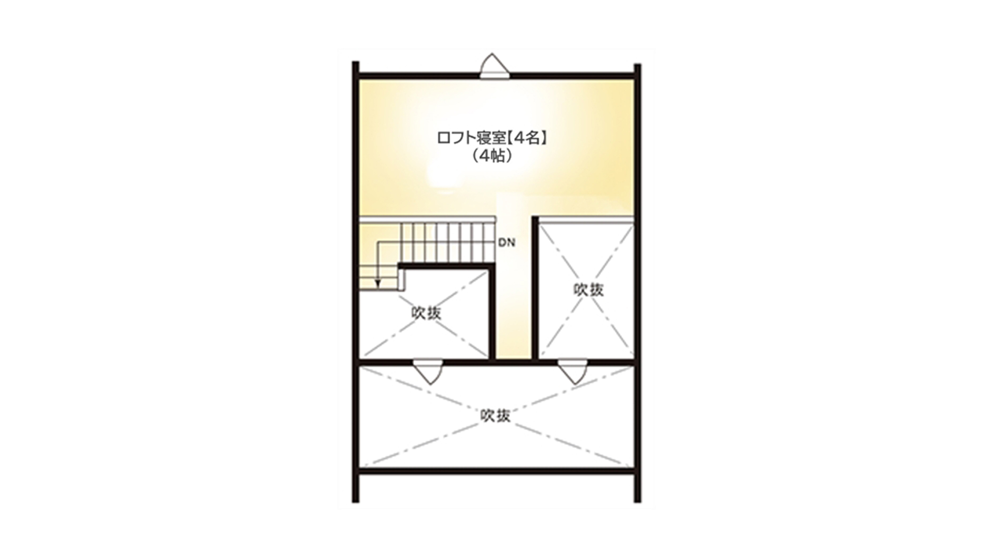 ・間取り図　ツイン2階