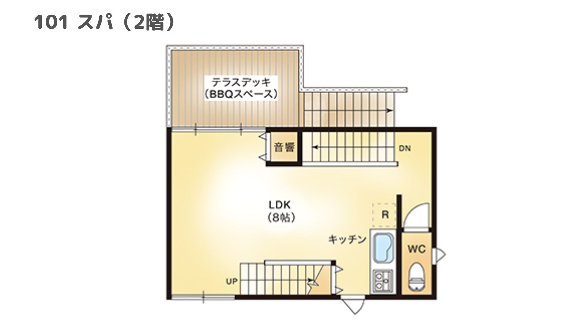 【間取りイメージ】101：スパ（2階）