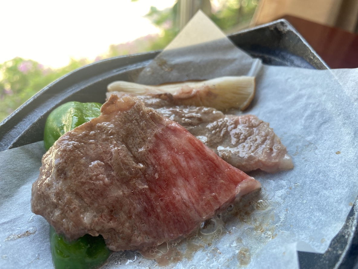 【2食付】能登牛の鉄板焼・海藻しゃぶしゃぶ・新鮮お造りなど地元の味を堪能！