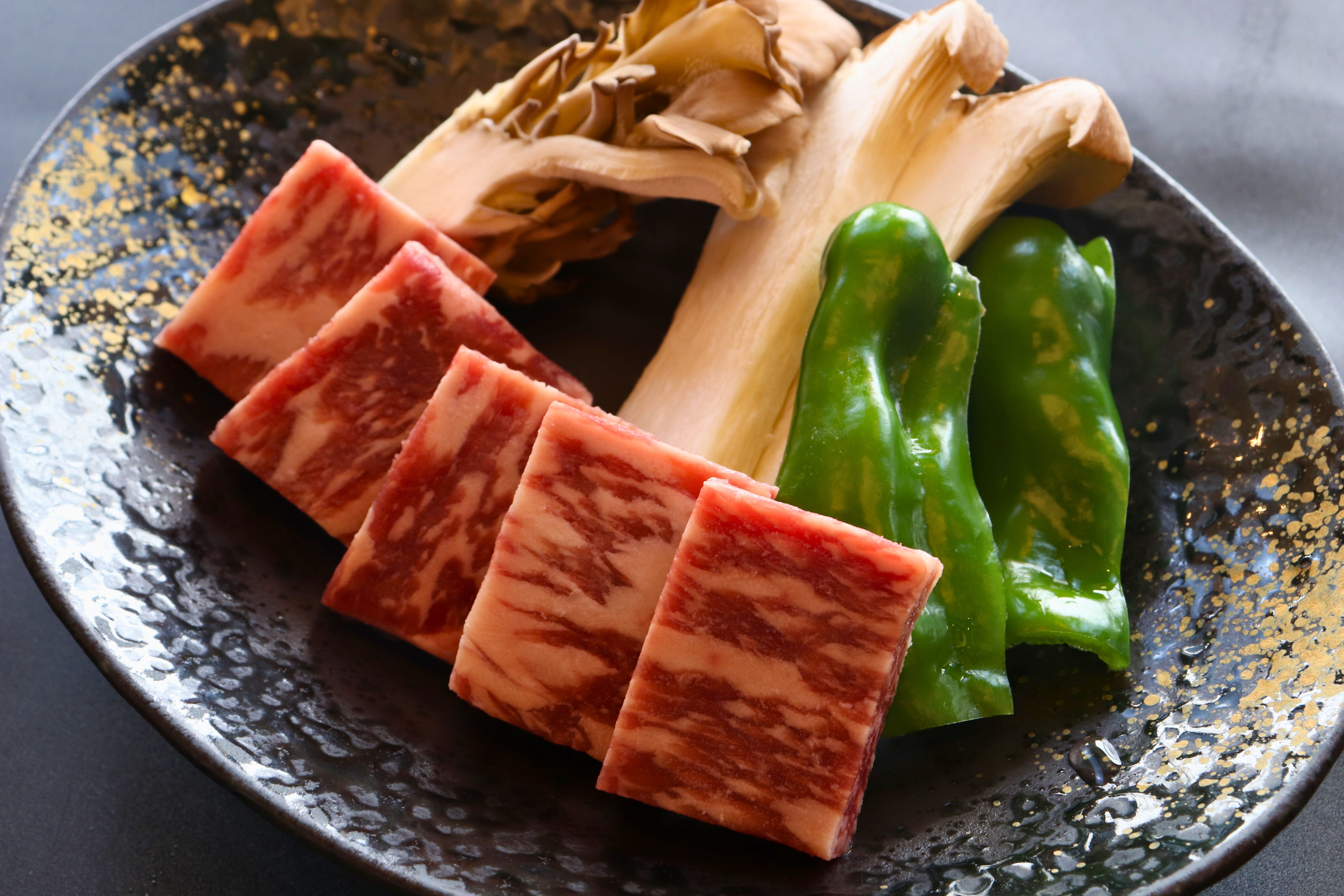 上州牛のステーキ