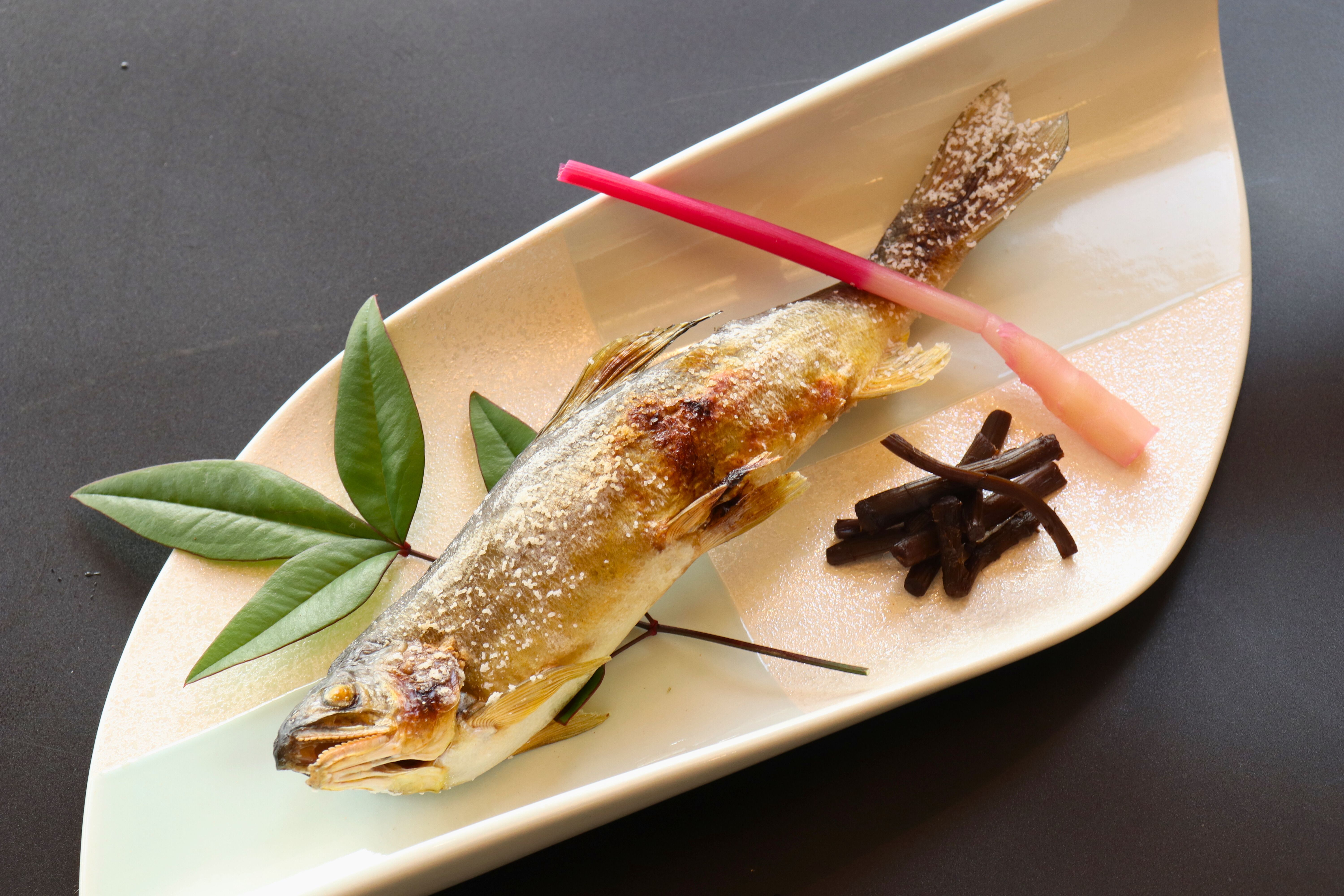 鮎の塩焼き