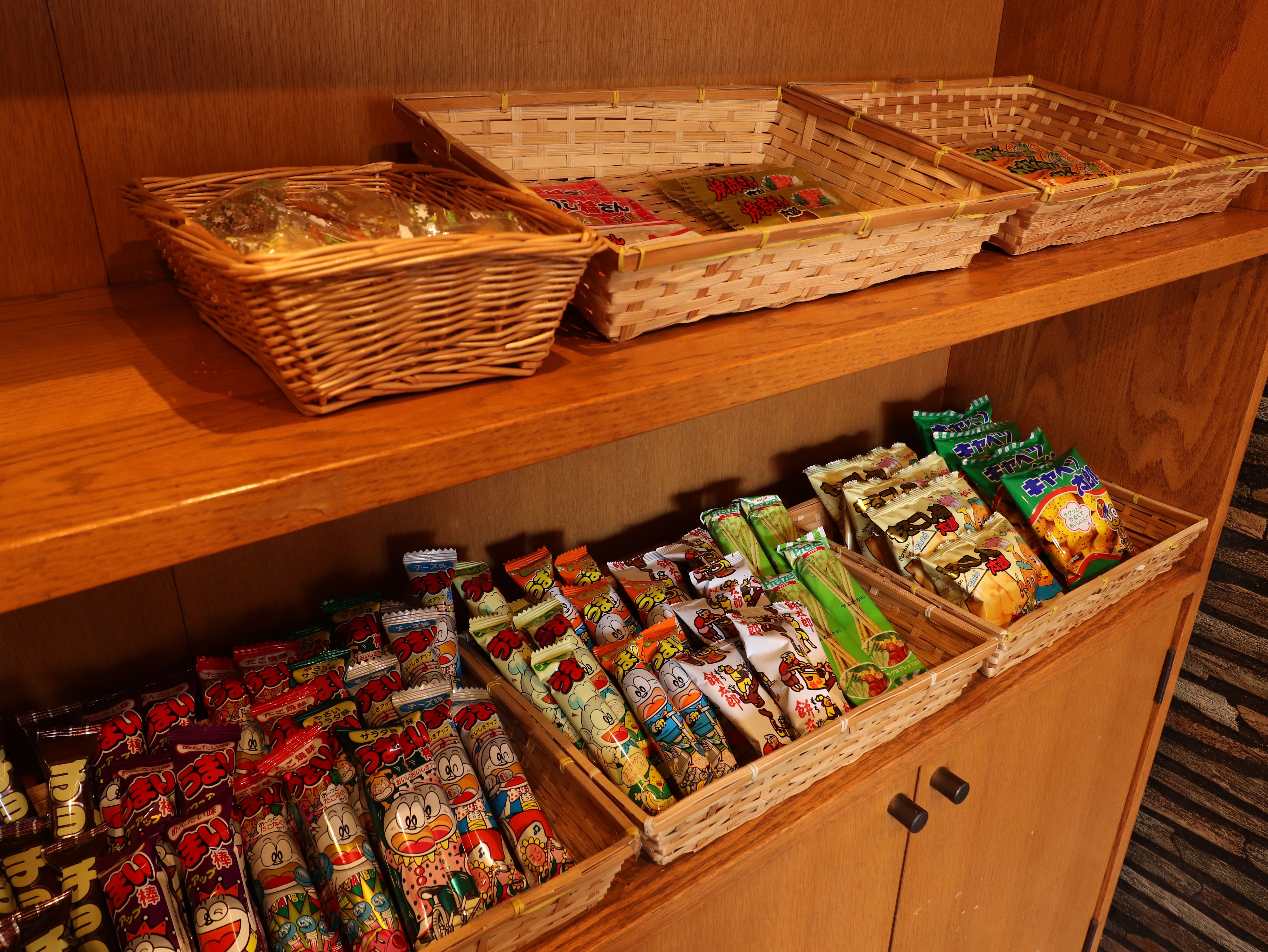 駄菓子コーナー