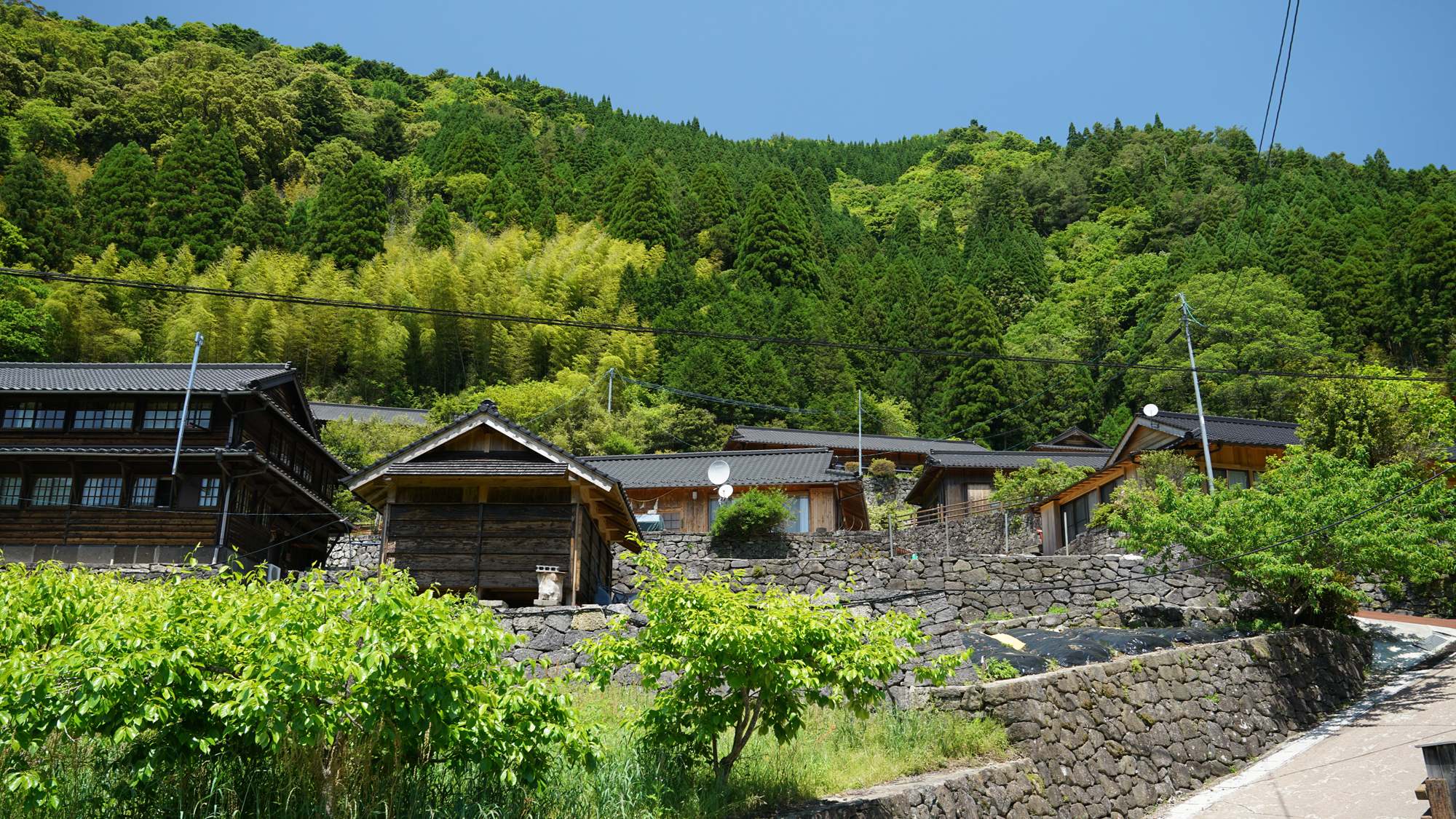 *【十根川集落】伝統的建造物群保存地区に指定されています。