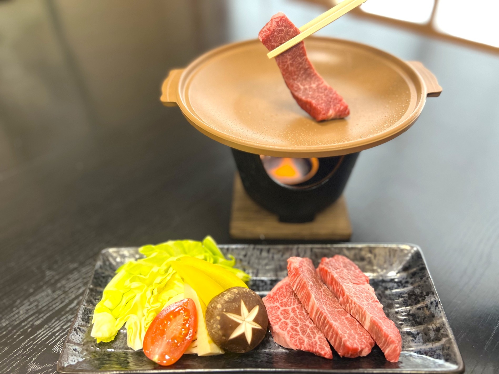 【春の潮香会席コース】　メインは京都産黒毛和牛◆自慢の展望風呂◆朝食付き