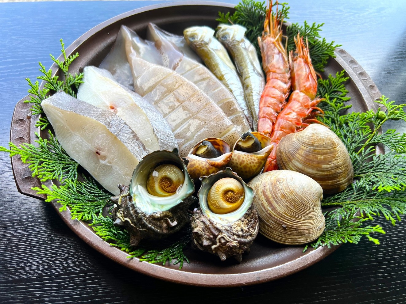 【期間限定】潮香陶板焼コースプラン【海鮮陶板×京都牛陶板・朝食付】