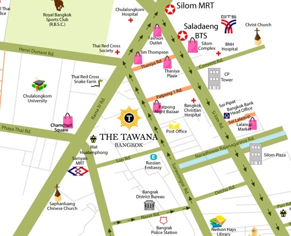 ザ タワナ バンコク The Tawana Bangkok 設備 アメニティ 基本情報 楽天トラベル