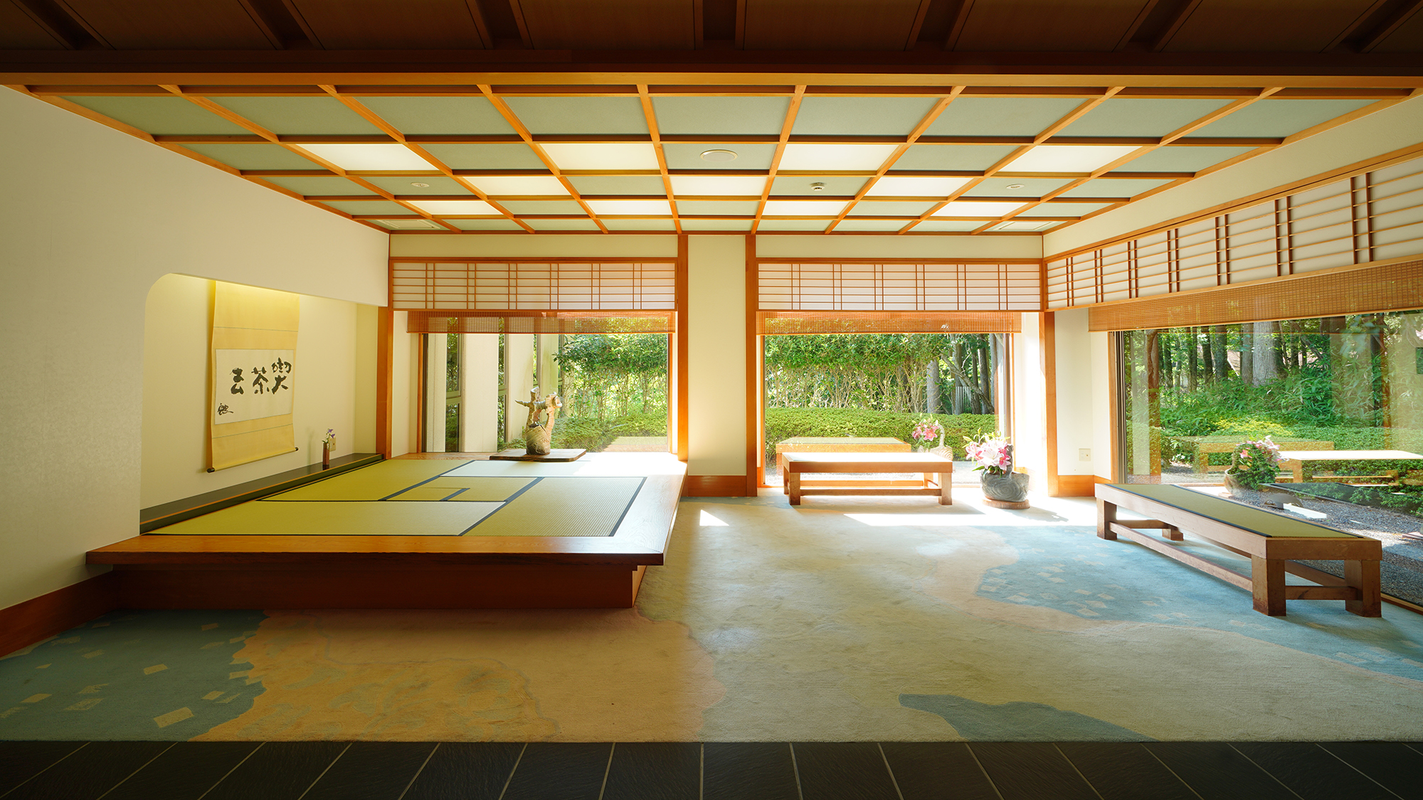 和風館「雅楽司」ロビー