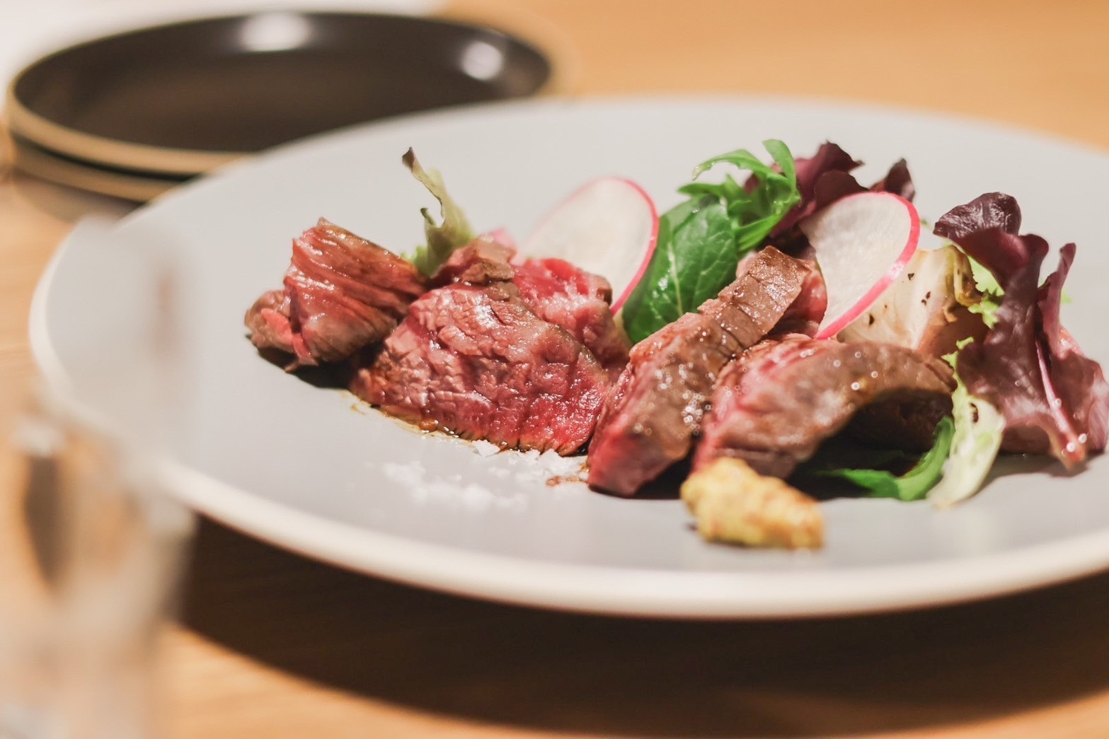 但馬牛の最高峰「但馬玄（たじまぐろ）」の希少部位を使用したステーキ