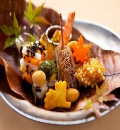 【夕食一例】 秋の懐石