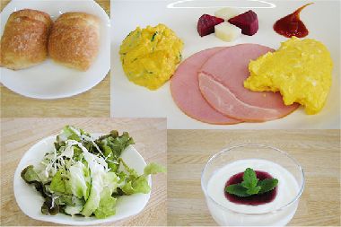 ホワイトウイングでのお食事は、すべてお手製。心を込めた料理は「おいしい」とっても評判です。