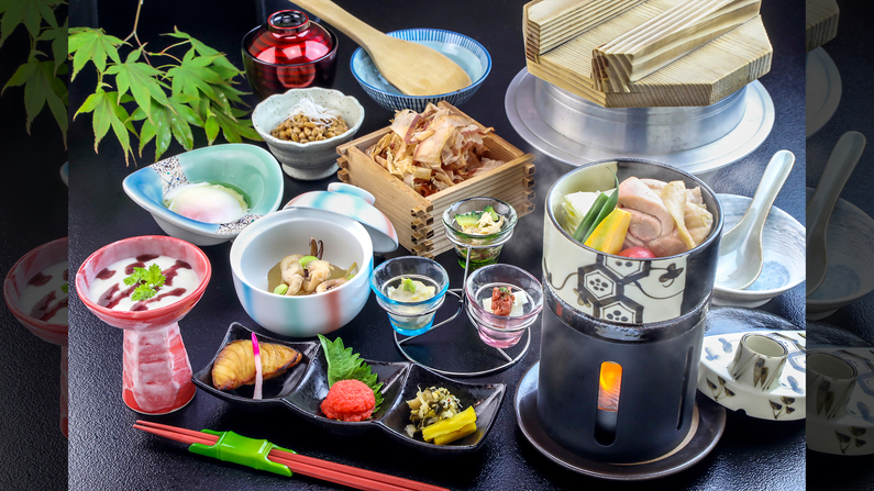 【朝食付き】温泉と朝食付きのプランで満足＆リラックス♪