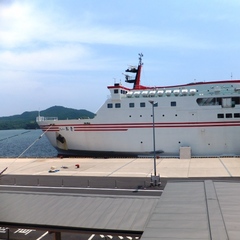 島後の西郷港になります。ここからフェリーか高速船で島前に行くことができます。