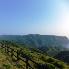 西ノ島の景色です！天気がいいと気持ちいいですよ！