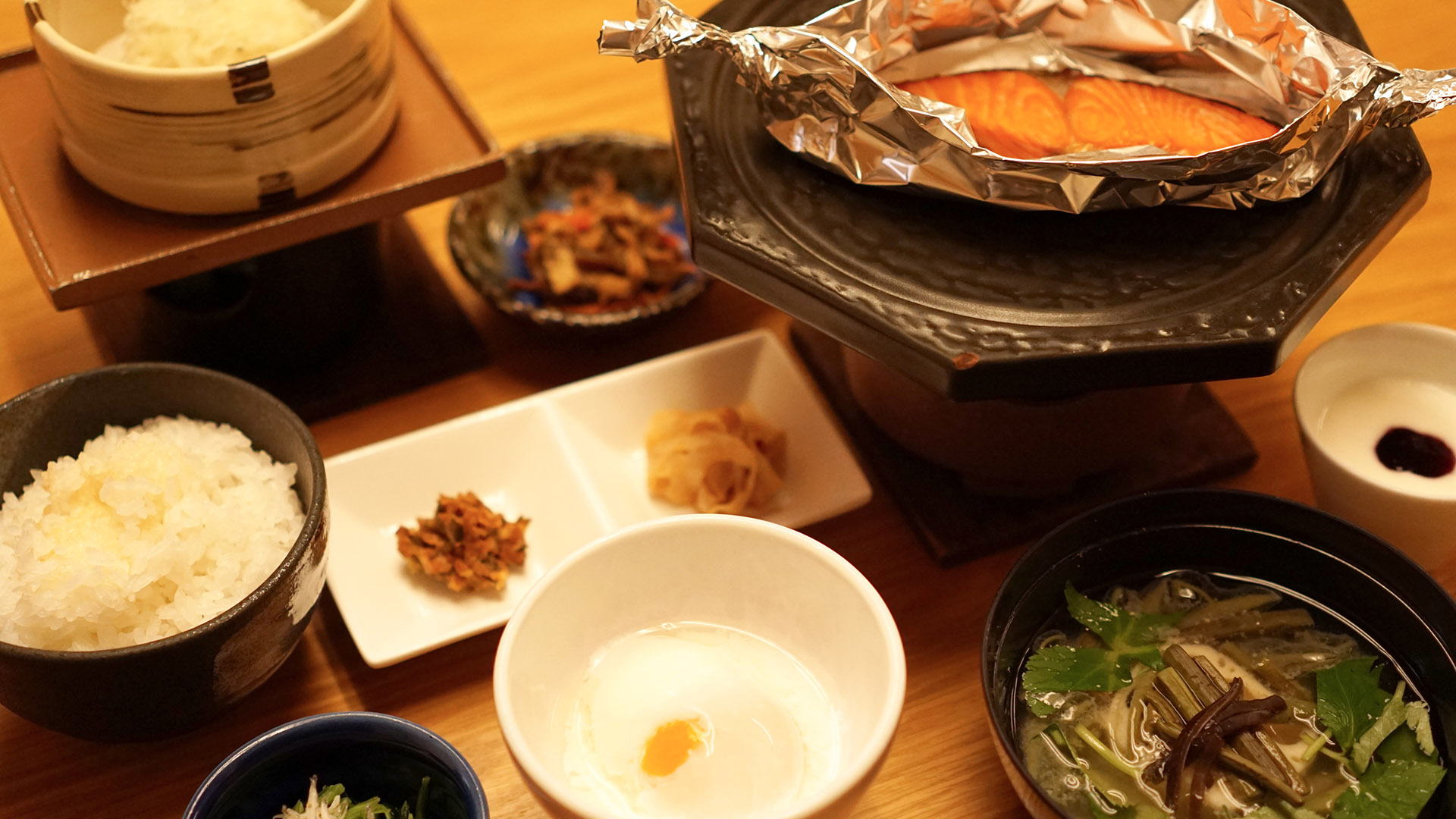 【ご朝食の一例】
