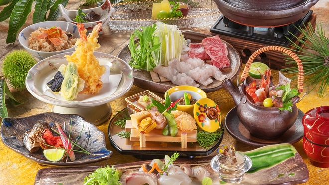 【秋冬SALE】＜スタンダード＞夕食・和食★瀬戸内鮮魚の造里＆県産和牛の一品★基本会席プラン