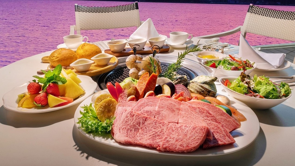 ＜10月15日迄限定＞★夕食は海の見えるテラスでBBQ★マジックアワー★サンセットバーベキュープラン