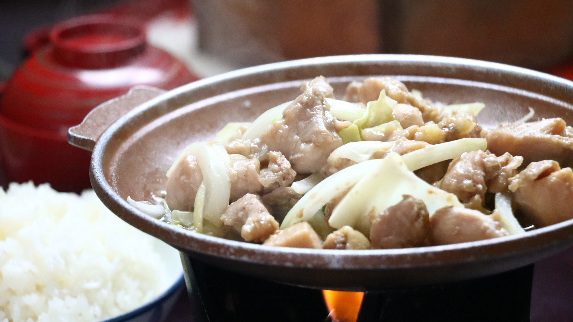 ■ごはんや くりざんていむの「鶏ちゃん定食」