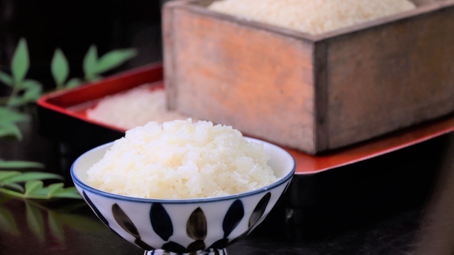 ■ご飯は飛騨産コシヒカリ