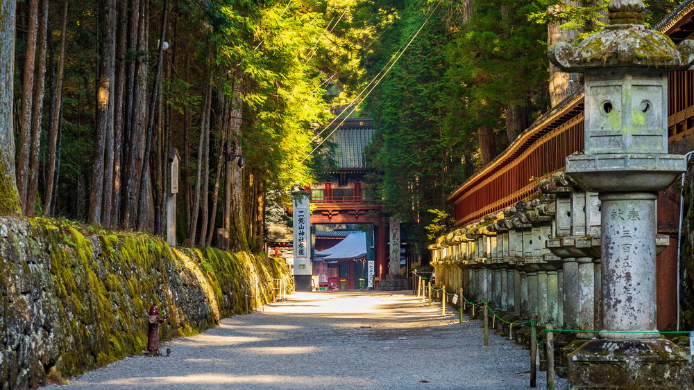 東照宮の参道