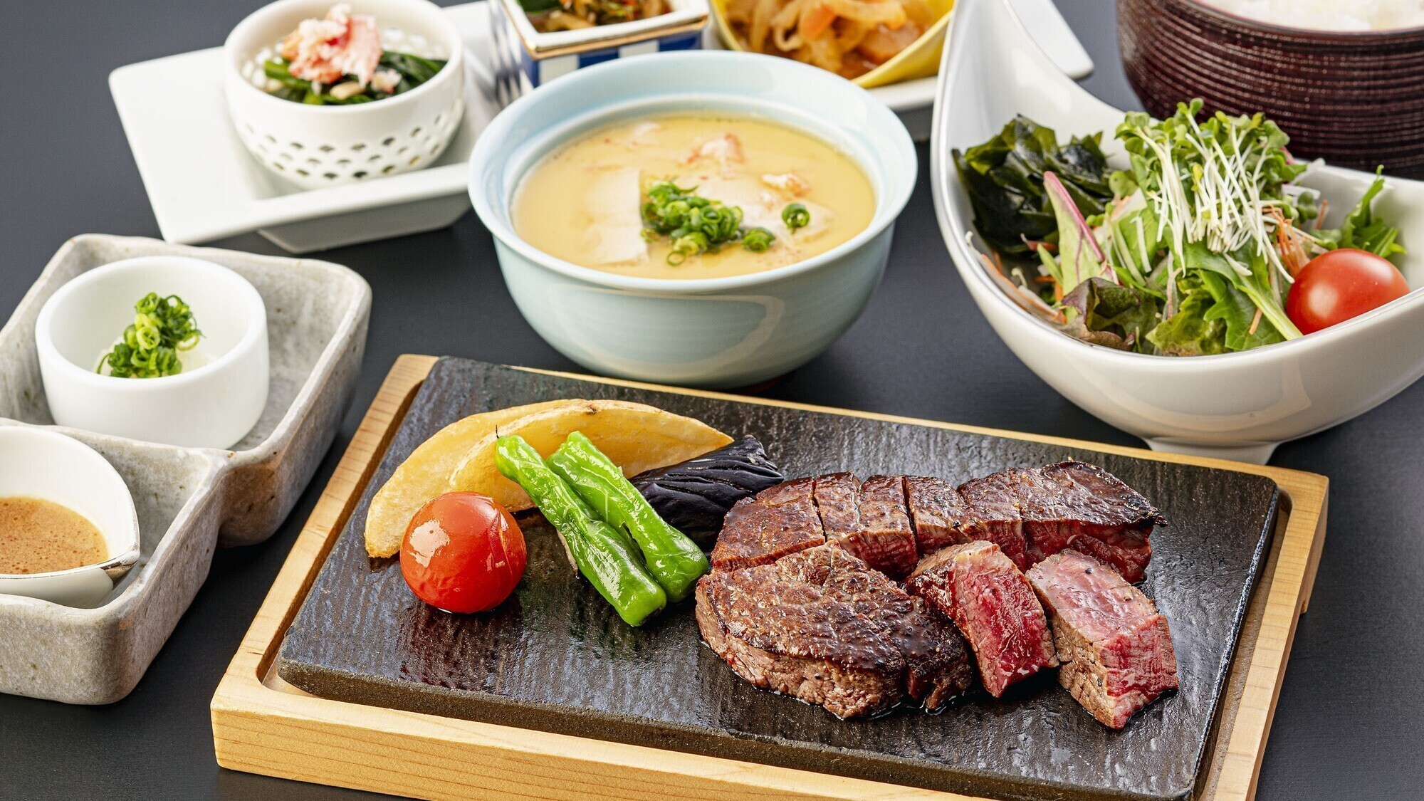 【日本料理 Kai】フィレステーキ御膳