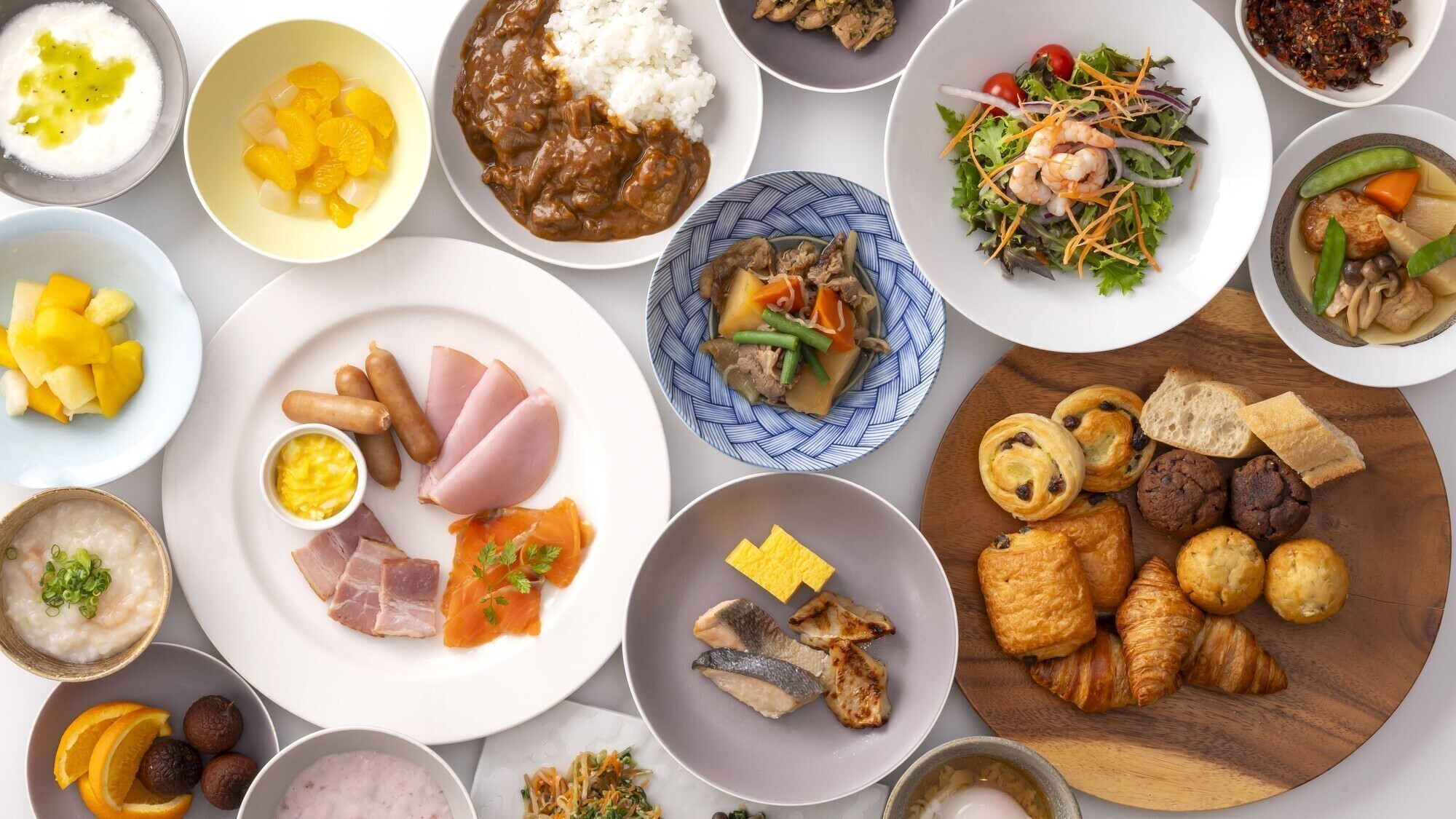 朝食ブッフェ（イメージ）