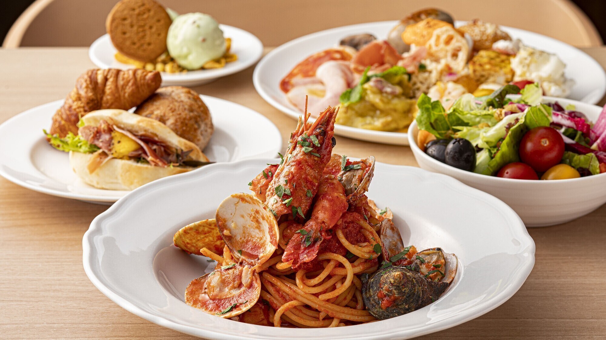 【ララ イタリアーナ】パスタセット（イメージ）