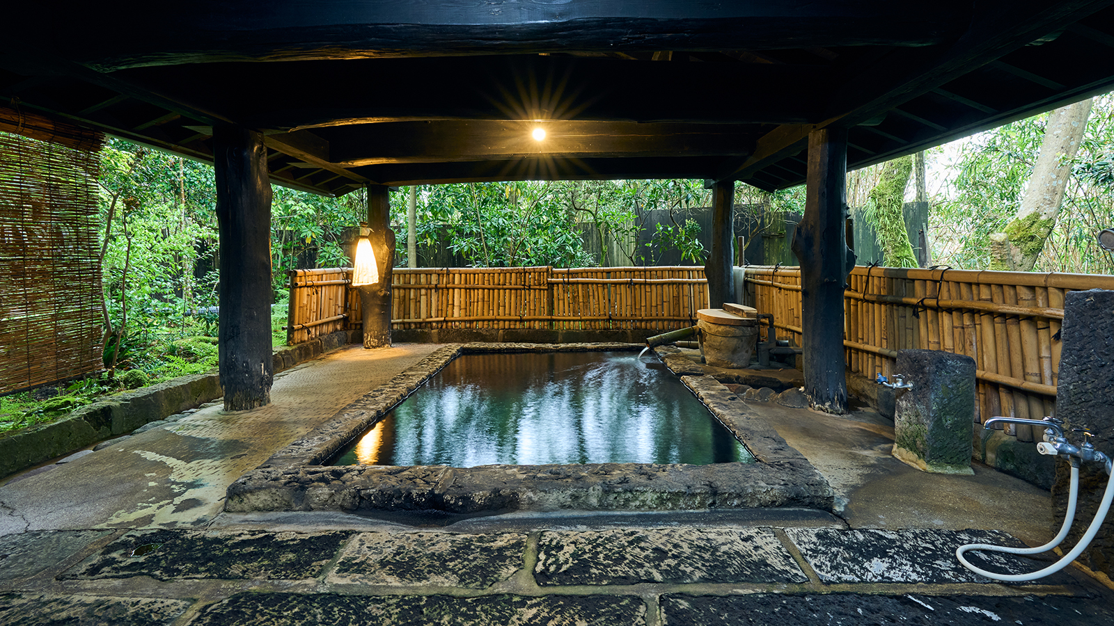 【露天風呂】切石露天