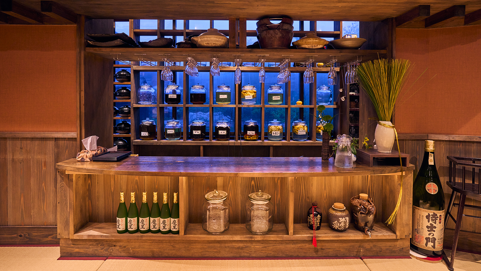 【広間のカウンター】