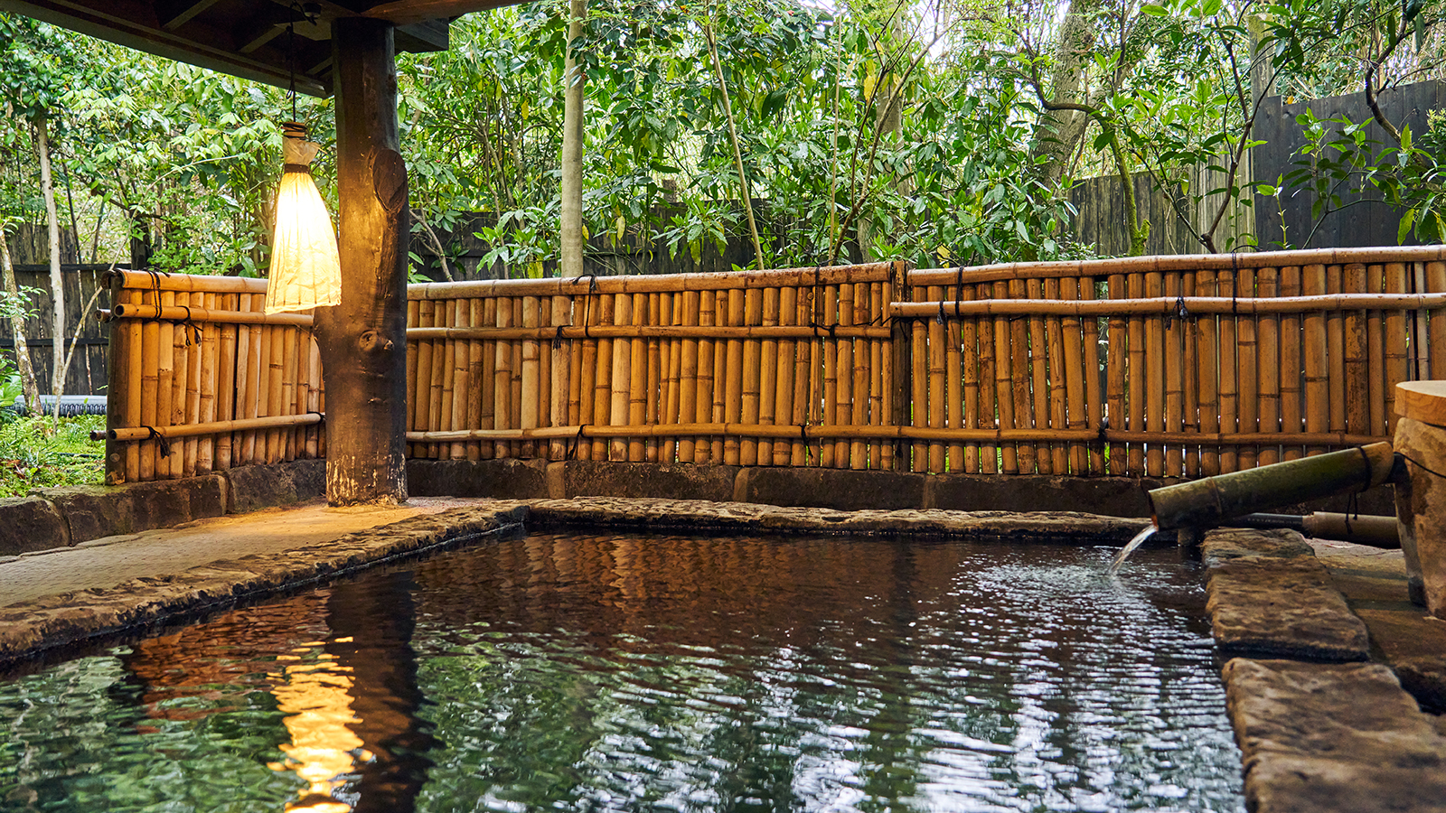 【露天風呂】切石露天