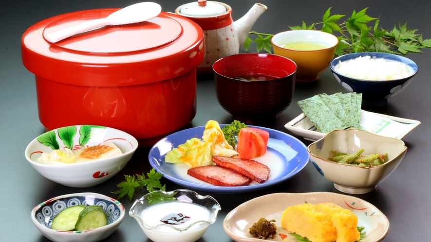 朝食◆新潟県産コシヒカリが進む和朝食をどうぞ