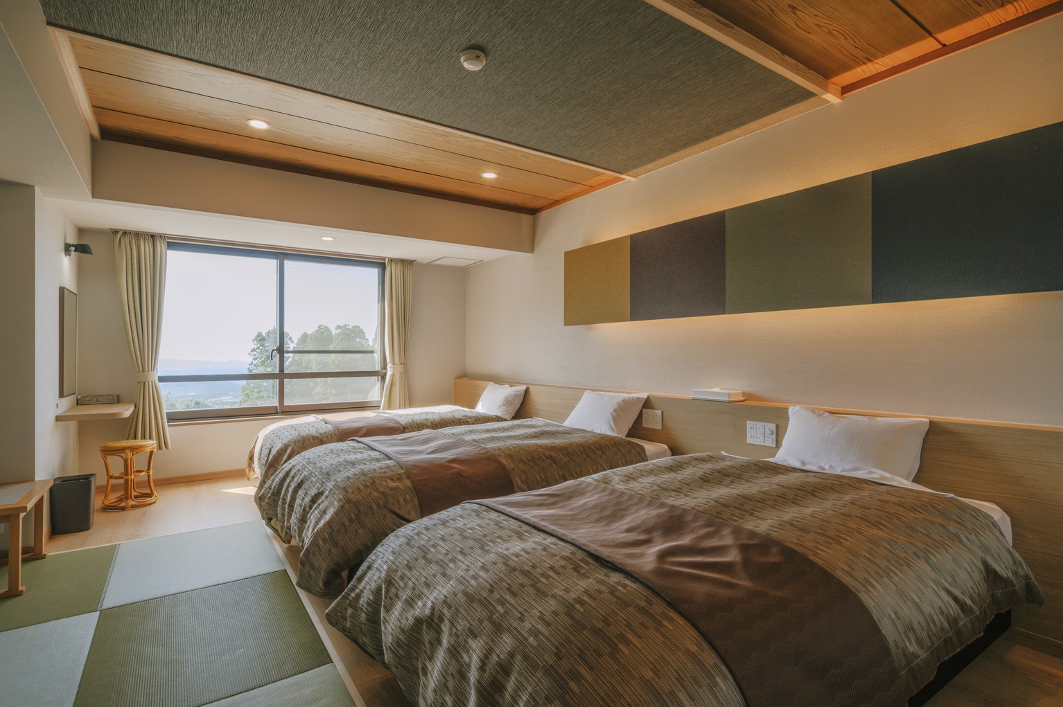 東館 和モダンツインプラス３名利用時イメージ