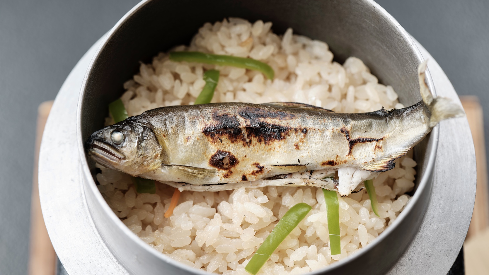 熊野の旬食材と熊野産鮎の塩焼き会席（一例）