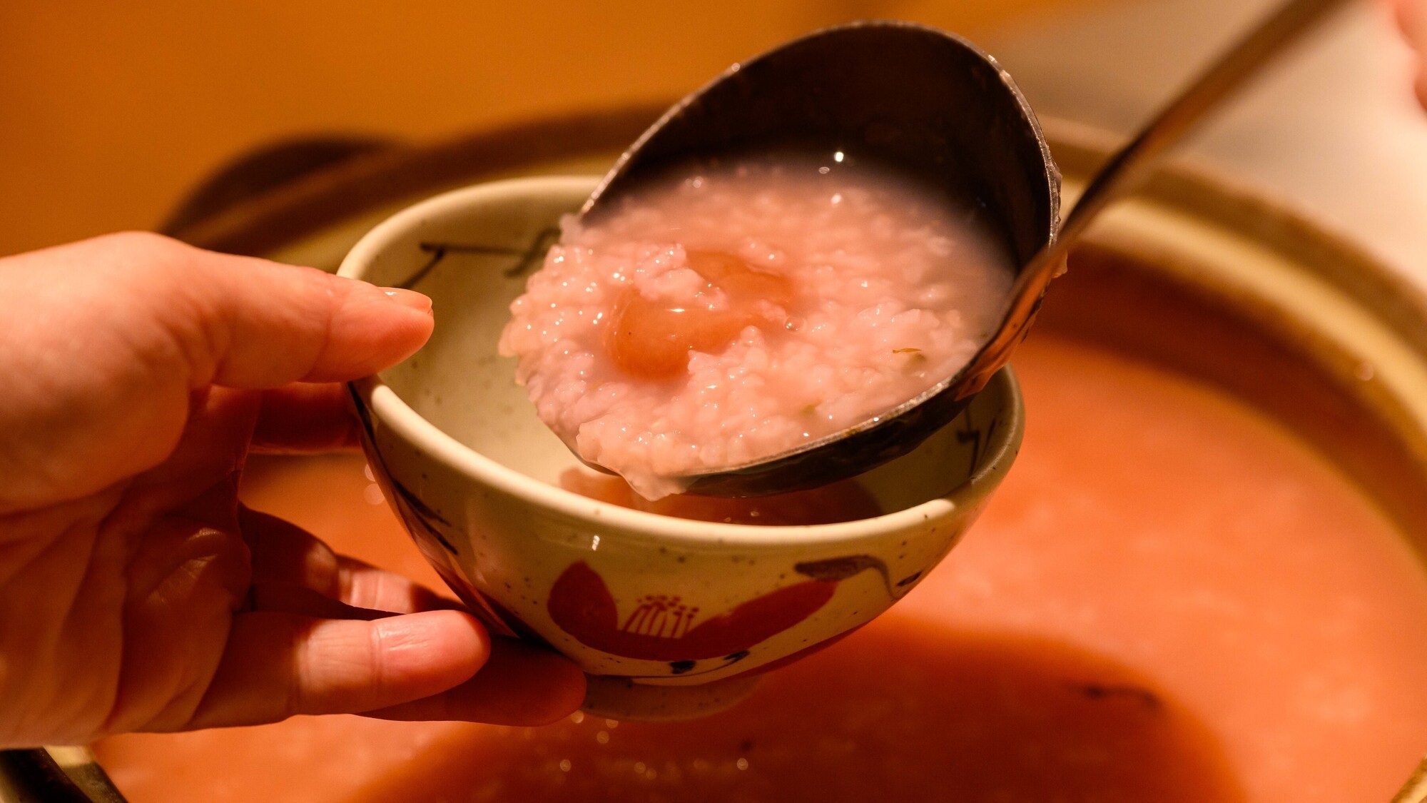 【朝食バイキング】温泉粥