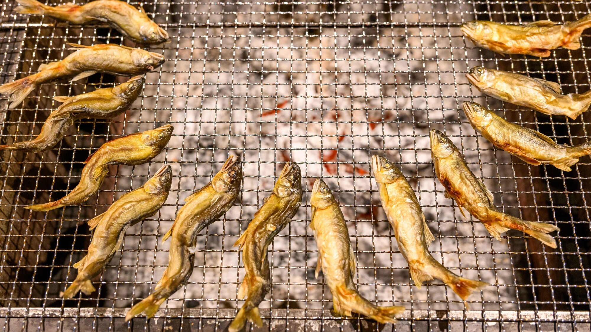 【ディナーバイキング】鮎の塩焼き