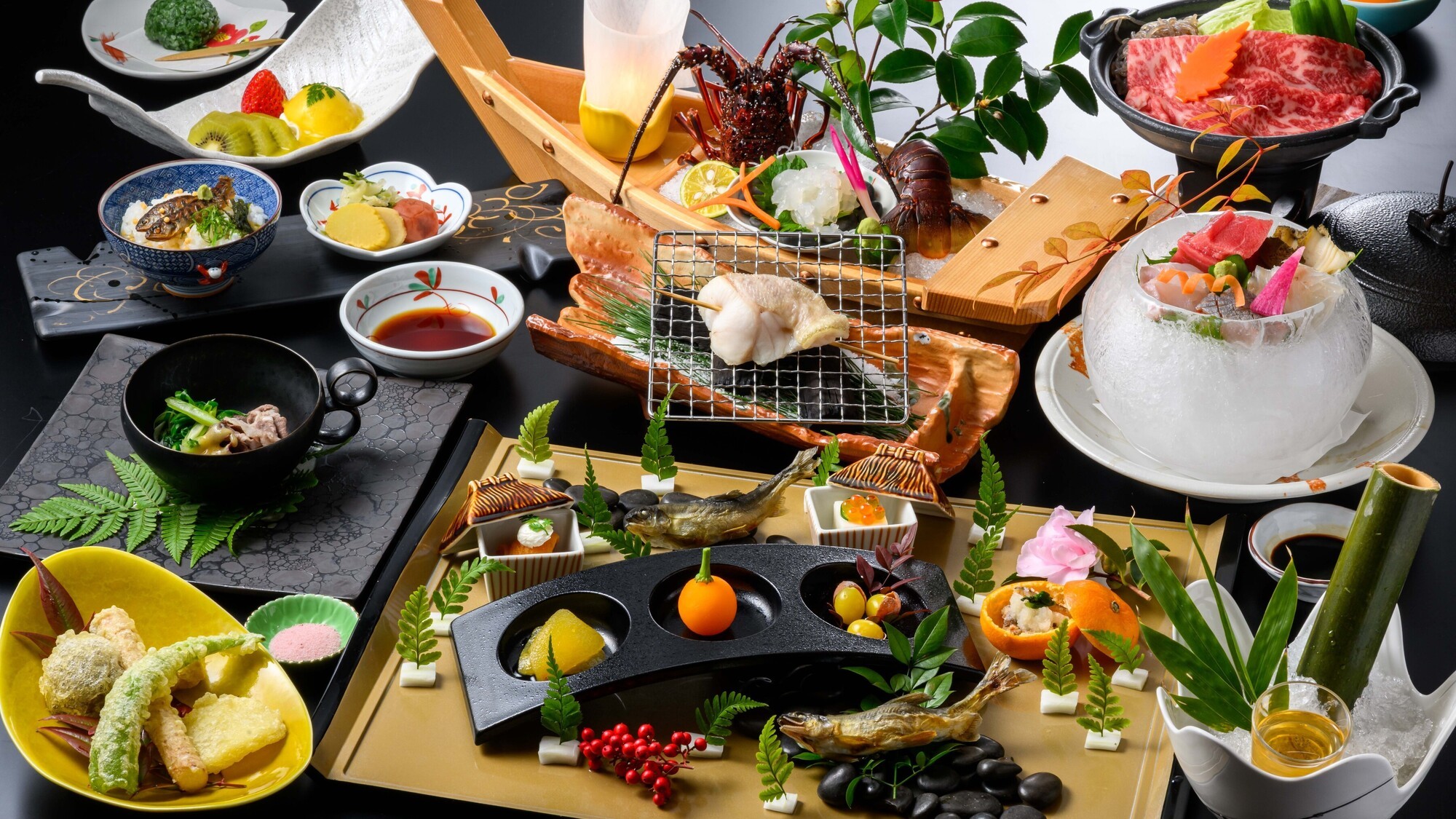 【特選熊野会席】（一例）