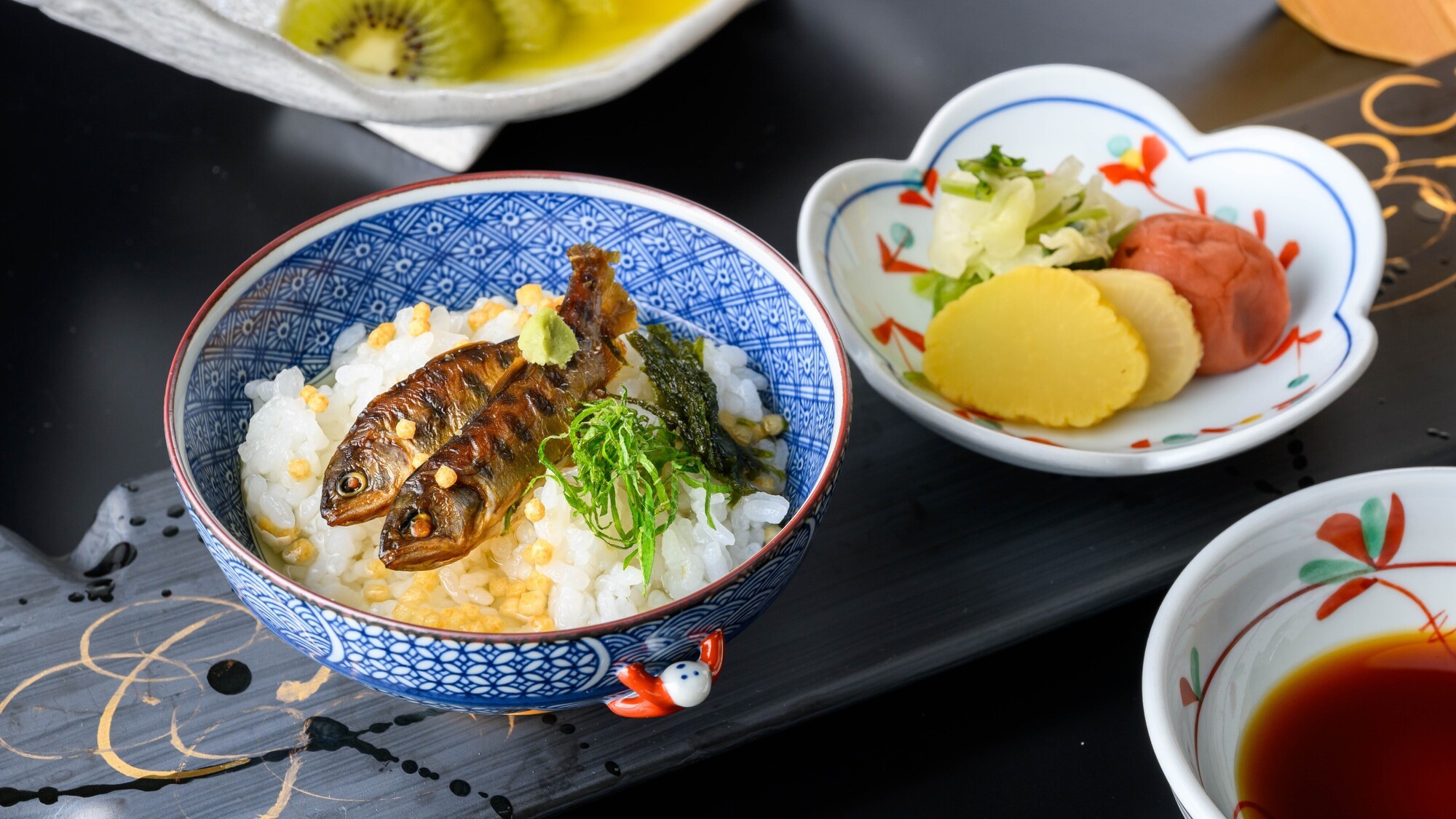 【特選熊野会席】あまごのお茶漬け