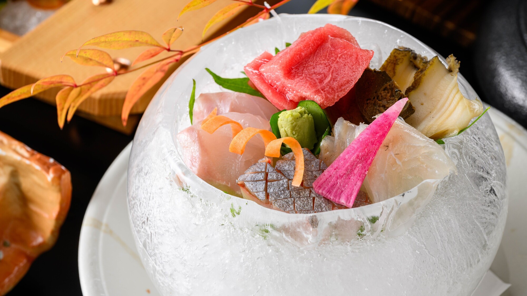 【特選熊野会席】料理長おまかせ五種盛り