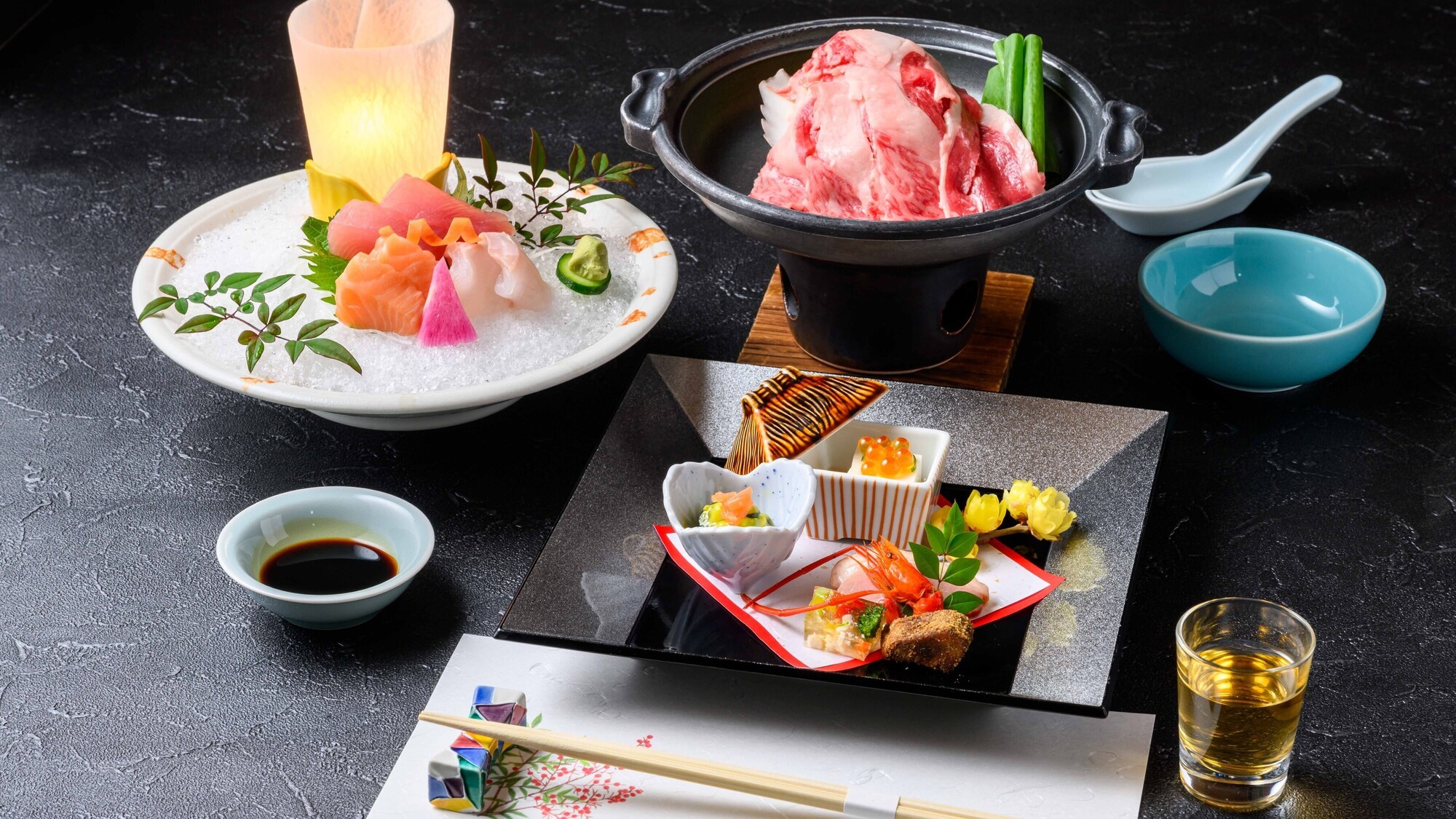 【ハーフバイキング】季節の先付三種