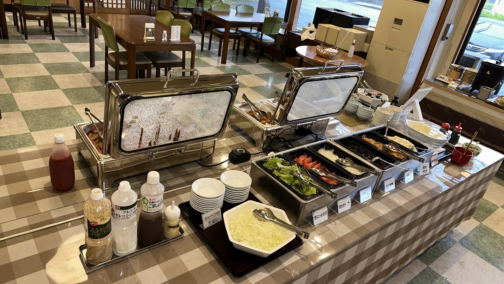 朝食会場
