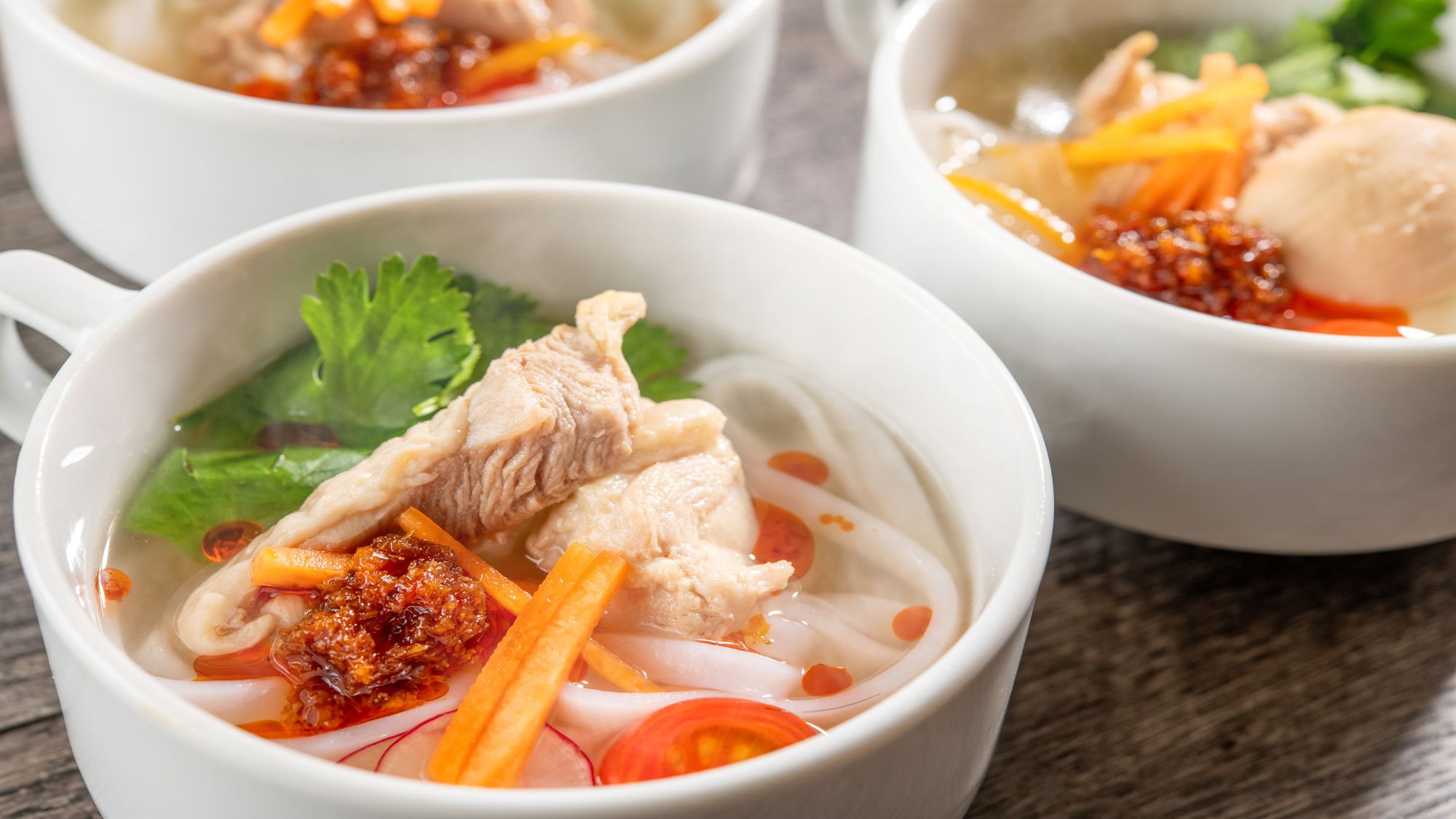 朝食ビュッフェ（春メニュー）【ベトナム麺　チキンのフォー】