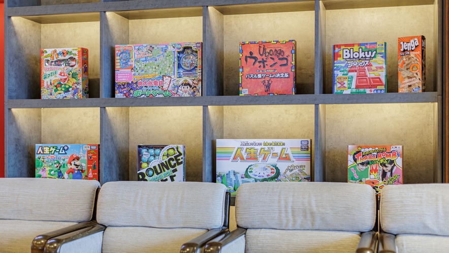 豊富なボードゲーム