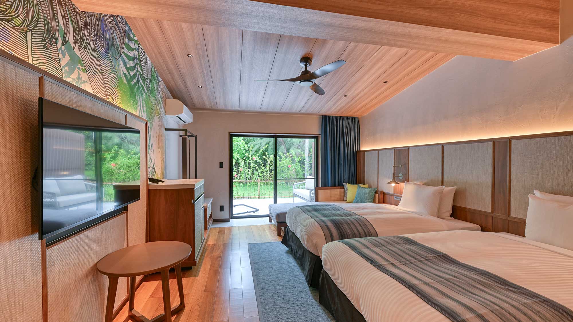 【テラスヴィラ】※一例。シーリングファンの有無はお選びいただけません。