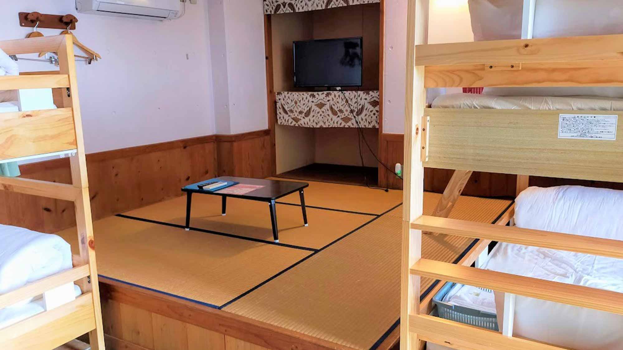 ＜学生限定無料部屋一例＞旅人同士で交流が深まるかも…！