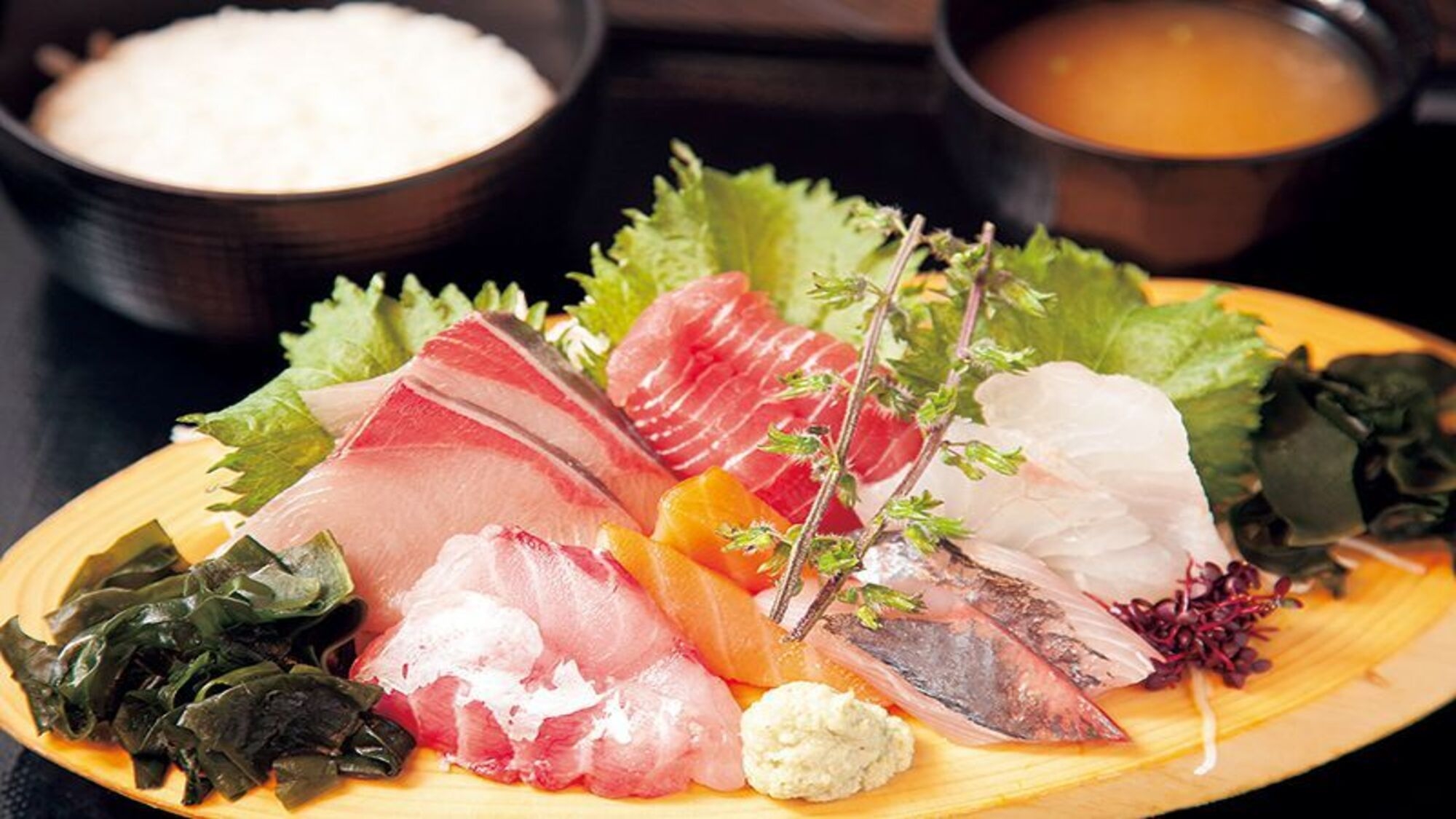 現代湯治プラン（夕朝食付）／ ココロとカラダにやさしいお刺身メインの‘’一汁五菜’ごはんと温泉と