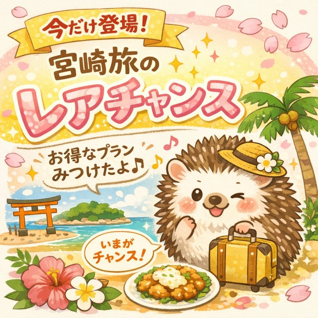 【宮崎旅のレアチャンス】素泊まりプラン